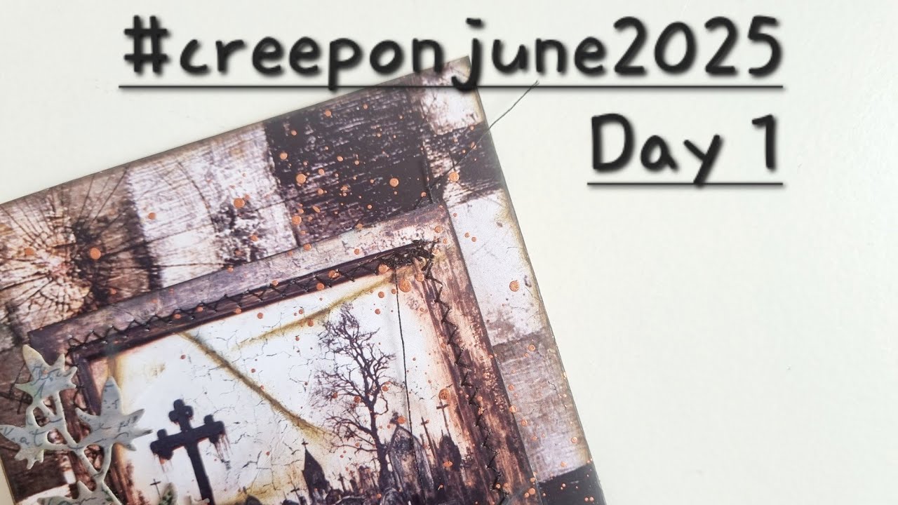 Day 1, A visit to a graveyard, #creeponjune2025 (ad feature)