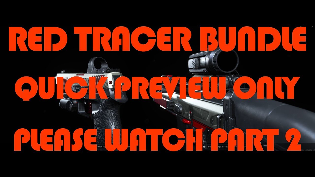 Red Tracer (Quick Preview only, no gameplay sorry!) Call of Duty Modern Warfare Part 1