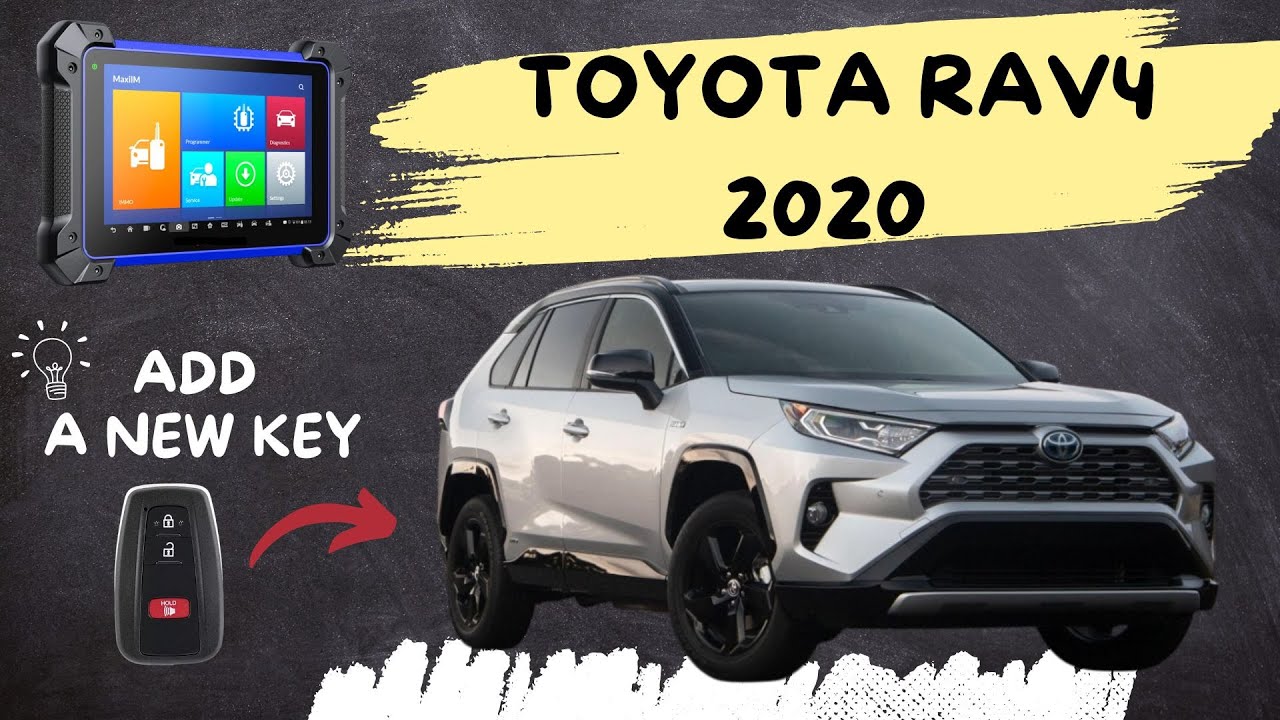 Autel toyota Rav4 key programming. How to program the key Toyota Rav4. Add a new key Rav4