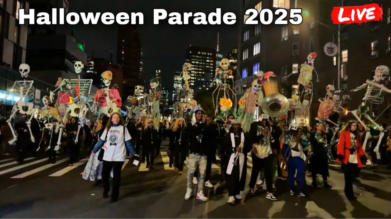 NYC LIVE - 52nd Annual Greenwich Village Halloween Parade 2025