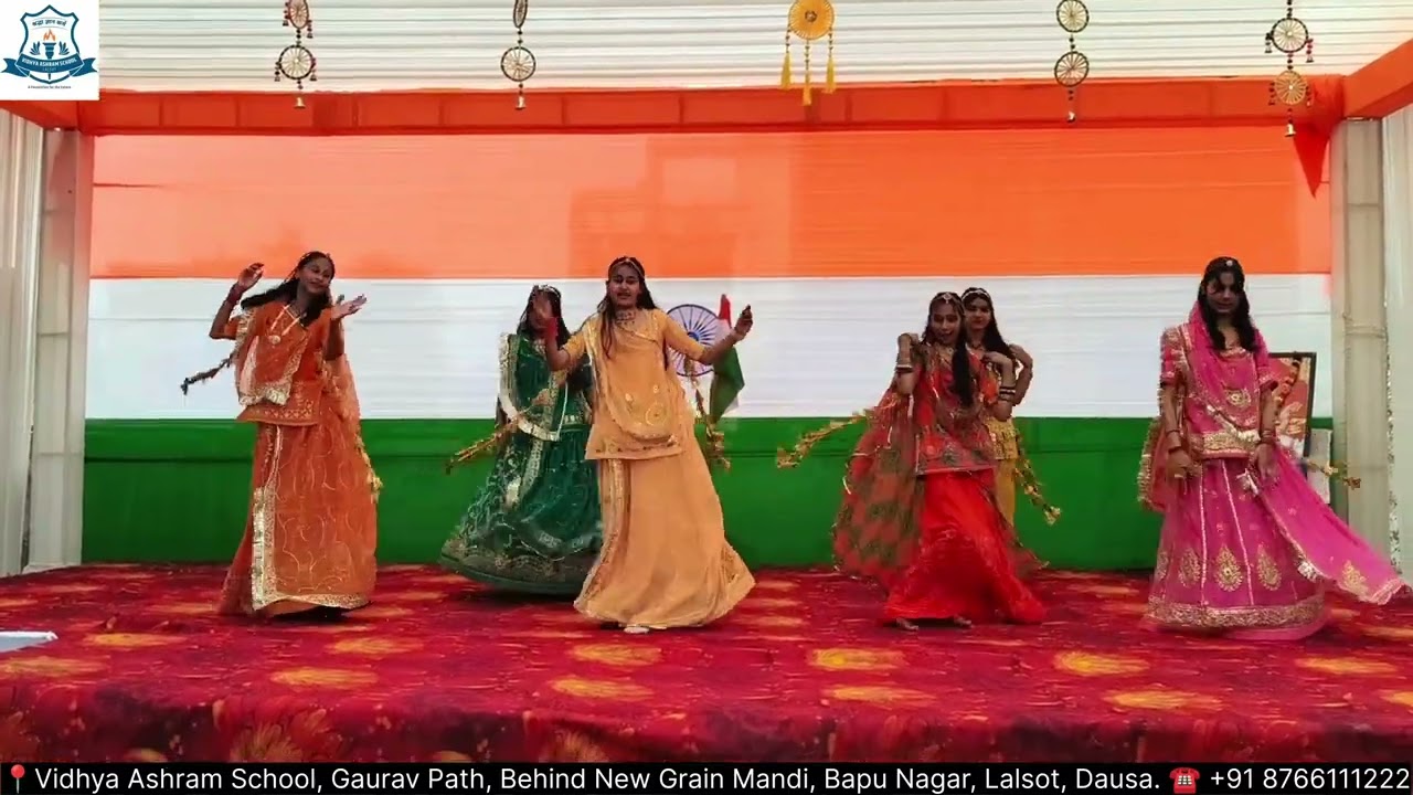 Amazing Rajasthani Dance by Kids | Republic Day 2026 | Vidhya Ashram School, Lalsot #republicday2026