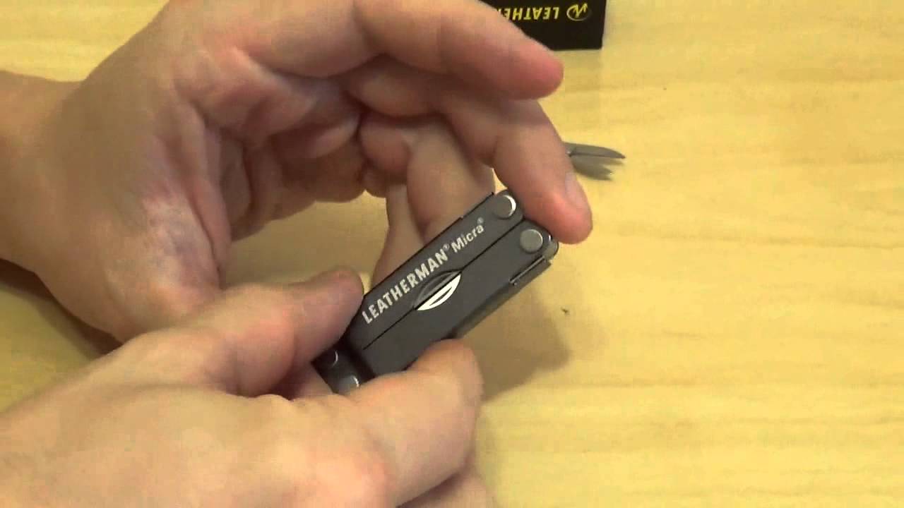 Обзор мультитула Leatherman Micra