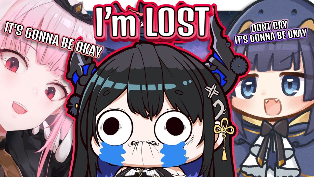 Kronii and Calli save Nerissa when crying and feeling Lost IRL
