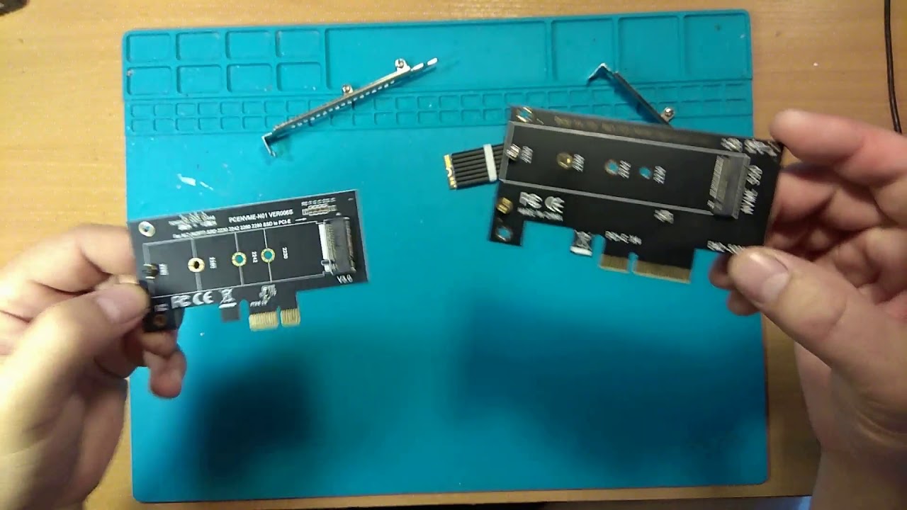 Скорости диска M.2 MVMe 128Gb через переходники PCI-e x1 и PCI-e  x4 на Jingsha X79 Dual