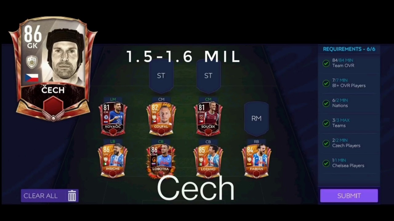 SBC CECH-FIFA MOBILE 21