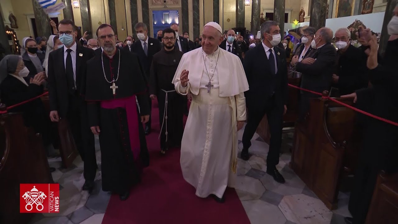 Pope Francis, first day in Greece Highlights - exclusive images Vatican Media 2021-12-04