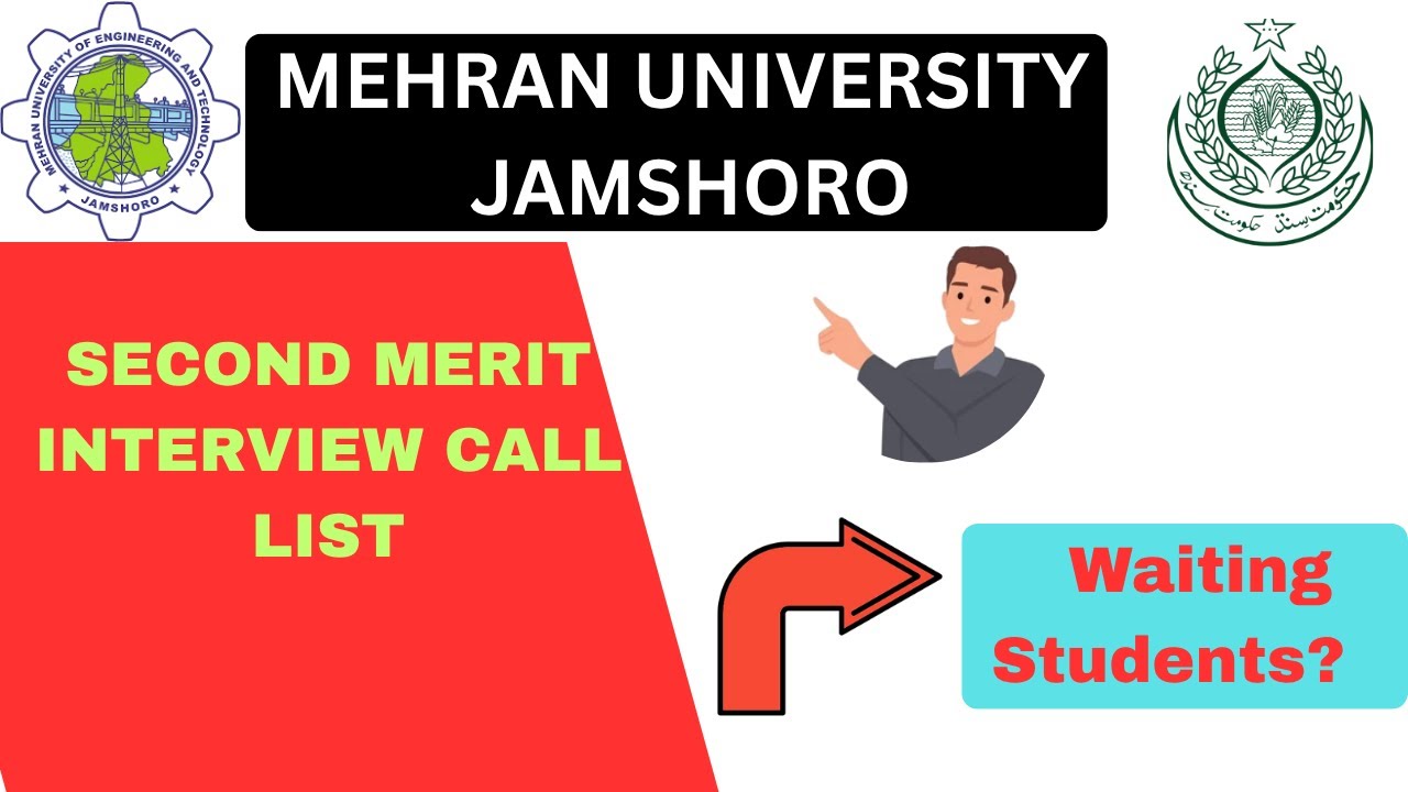 The 2nd Provisional Interview Merit Call List 2025 || Mehran University Admission 2025.