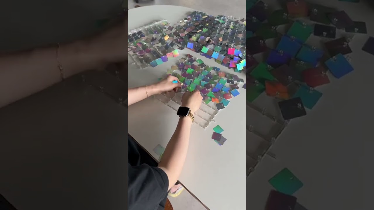 shimmer wall handcraft