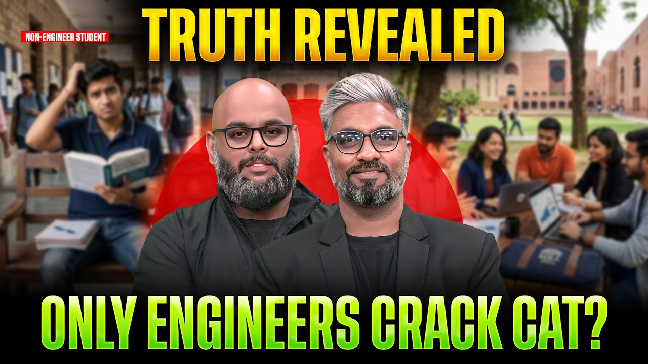 🔥 Only Engineers Crack CAT? The Truth Will Shock You! | MBA Wallah English Medium