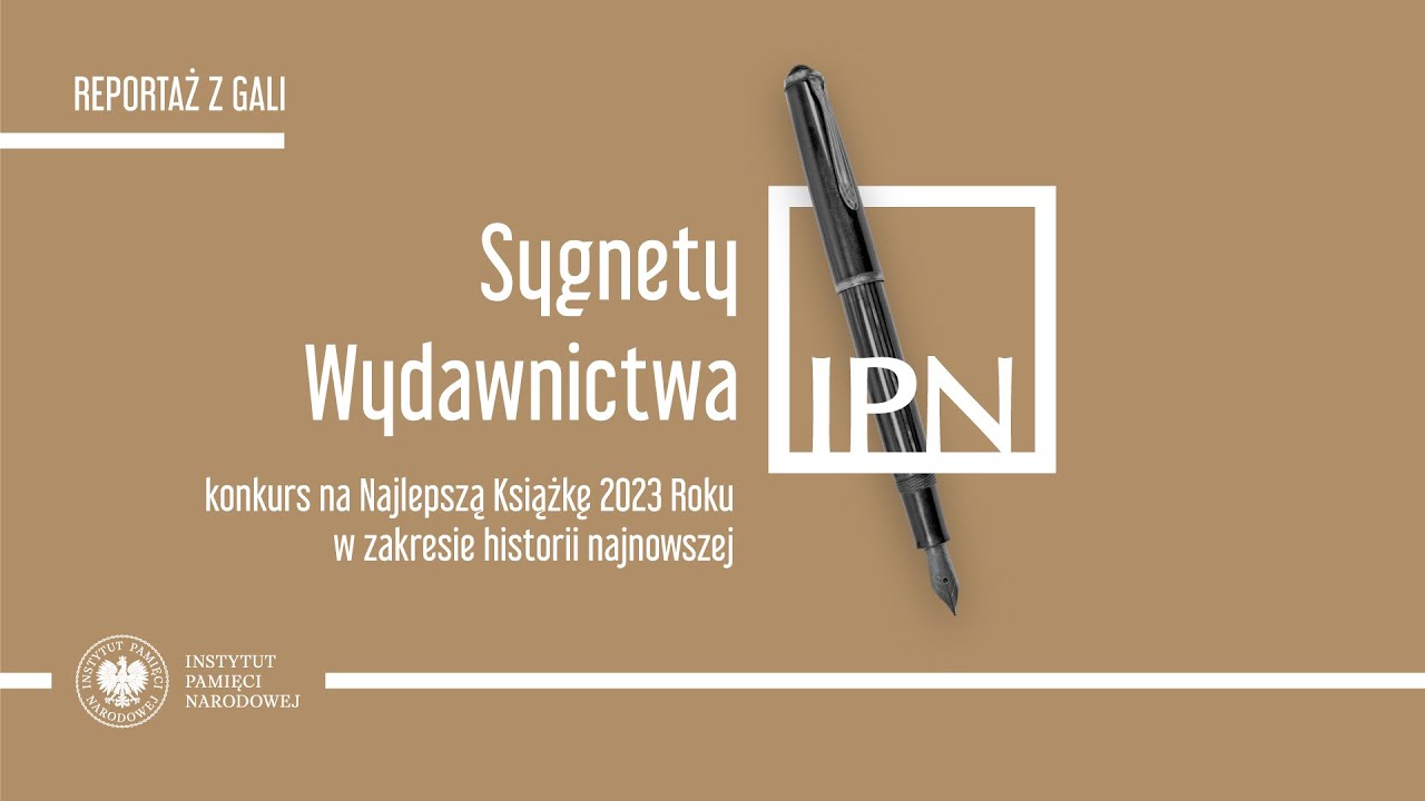Gala wręczenia nagr&oacute;d Sygnety Wydawnictwa IPN 2024 r. [REPORTAŻ]