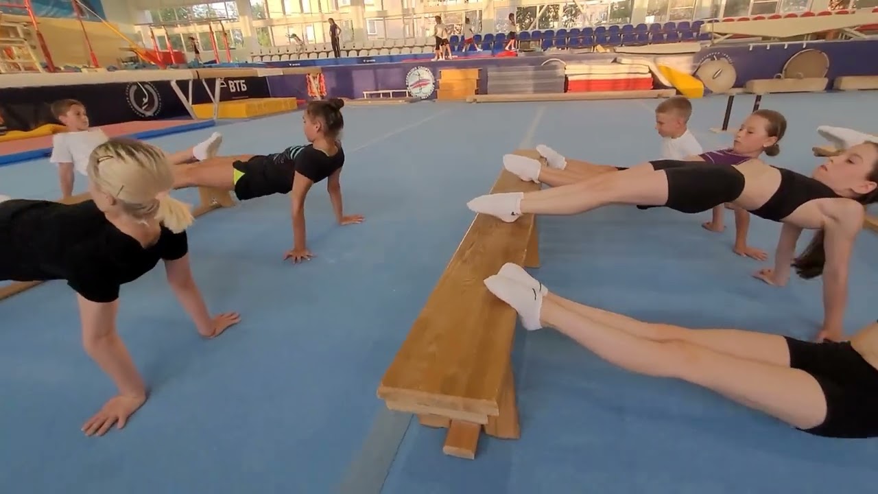 Комплекс упражнений на скамье (часть1)