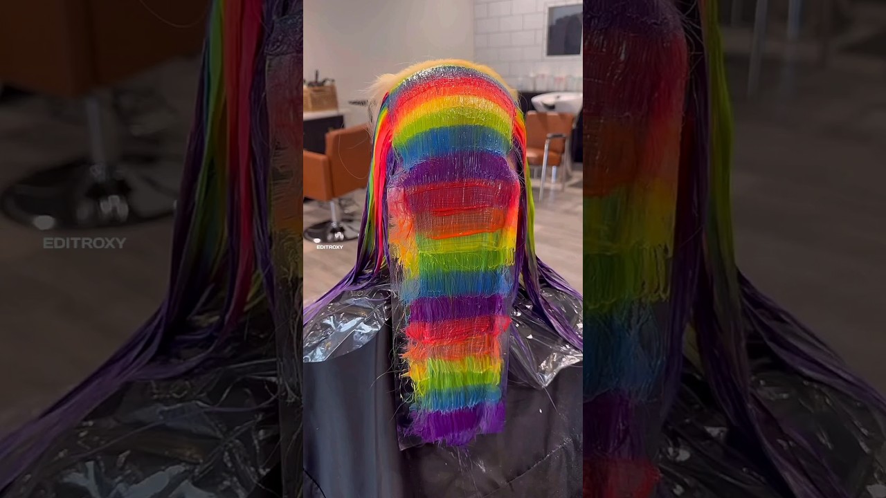 power of hair color ☠️🔥 