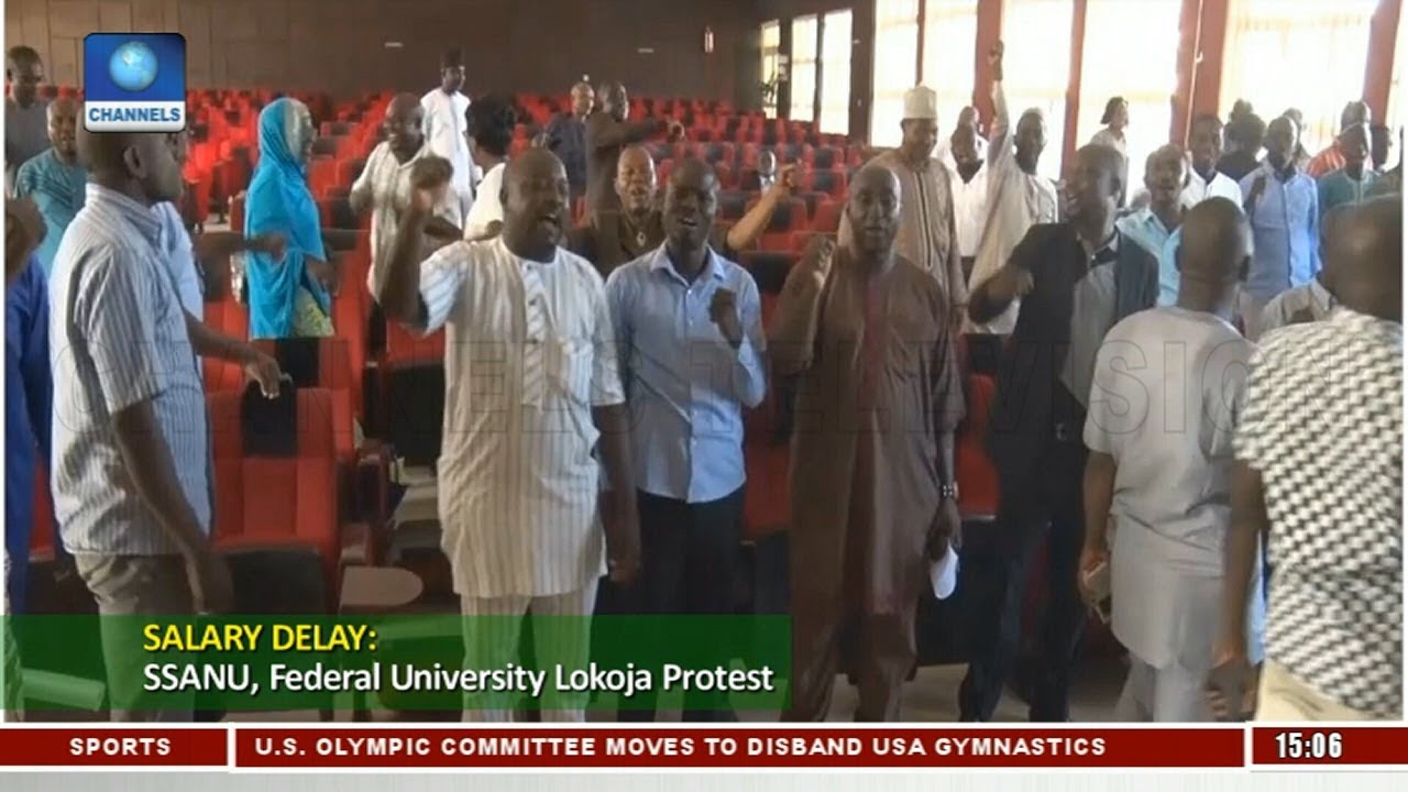 Salary Delay: SSANU, Federal university Lokoja Protest