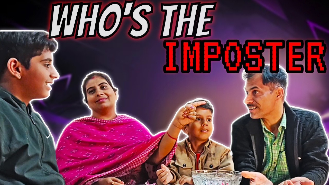 Who Is The Imposter? Family Challenge 😱