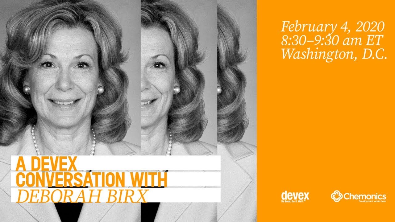 A Conversation with Ambassador Deborah Birx