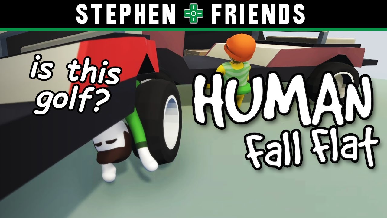 Attempting to Play Golf in Human Fall Flat!