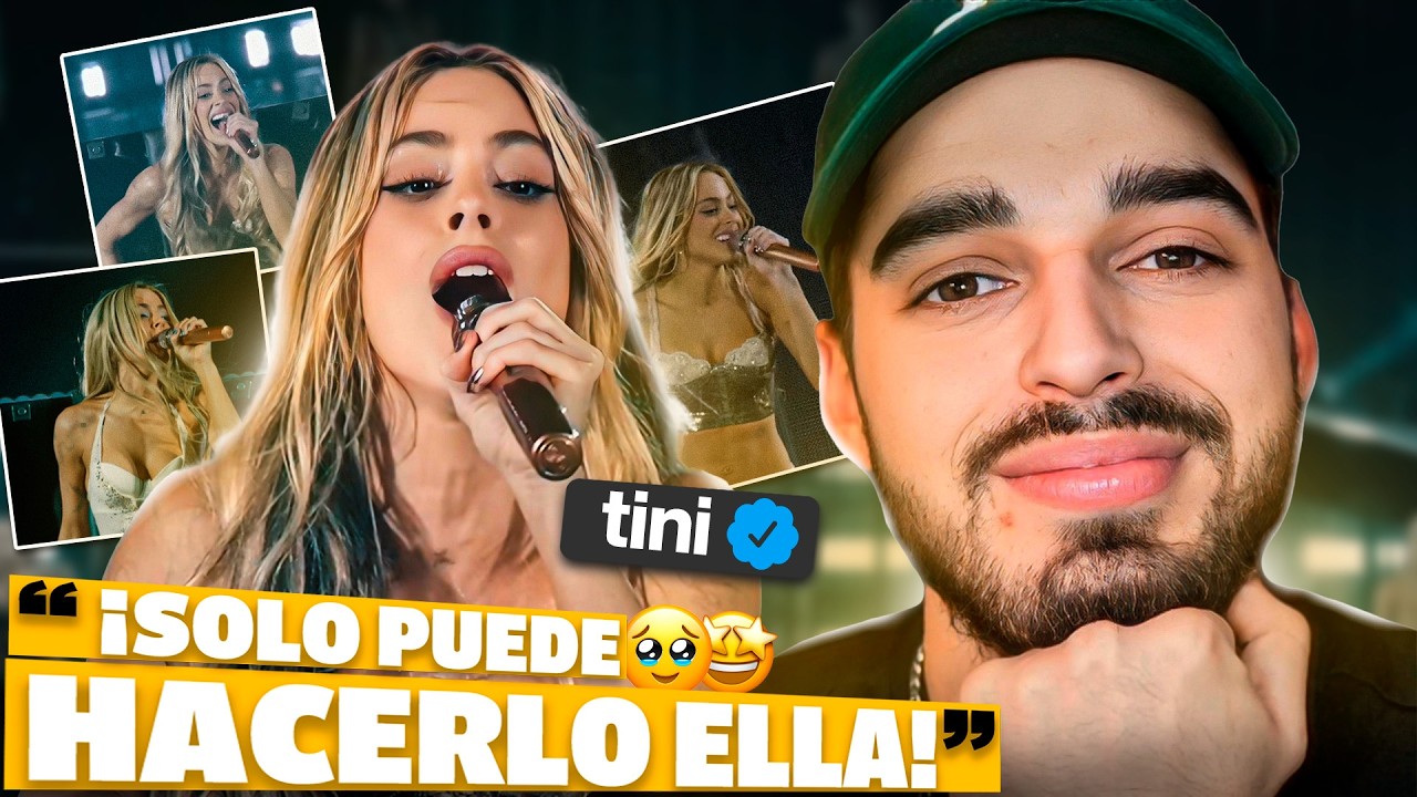 REACCIÓN a TINI - CUPIDO en directo | EL SHOW FUTTURA es INCREÍBLE 🔥