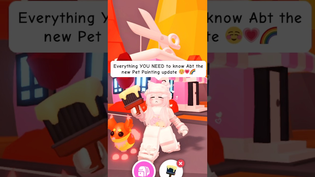Новые МЕГАНЕОНОВЫЕ краски в Adopt Me?! 😳🌈🎨 #roblox #rblx #adoptme #gaming #game