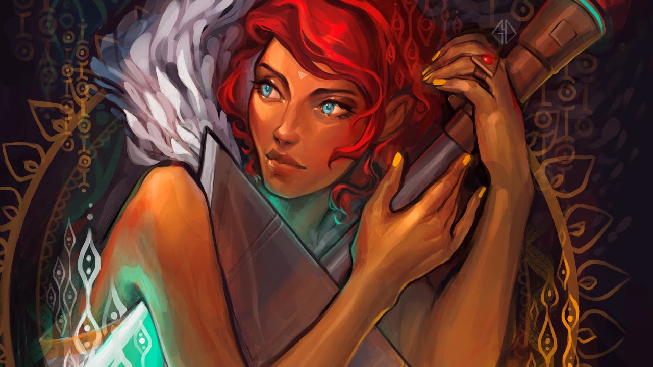 [TRANSISTOR] Fan Art Time-lapse / OST Humming Cover 