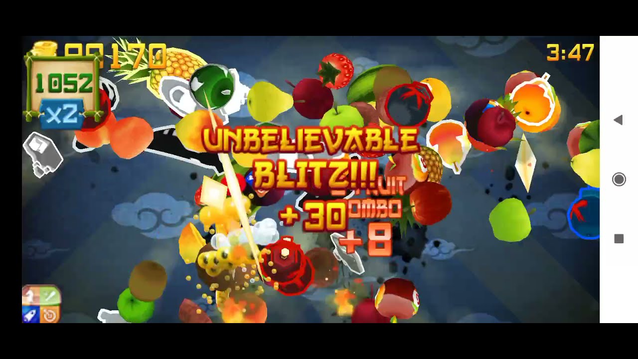 Fruit Ninja Mod V6 - Gameplay
