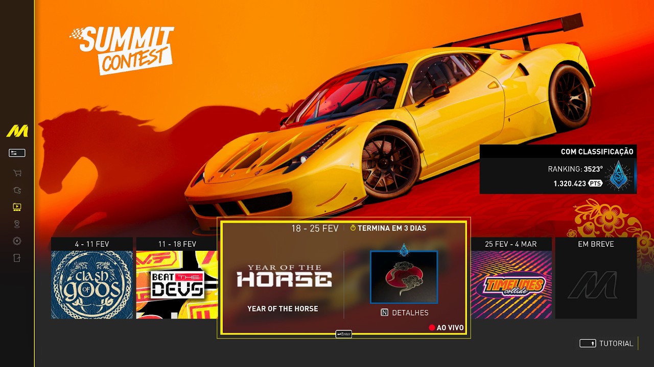 The Crew Motorfest, Year of the horse Summit (Nº129) + pro settings.