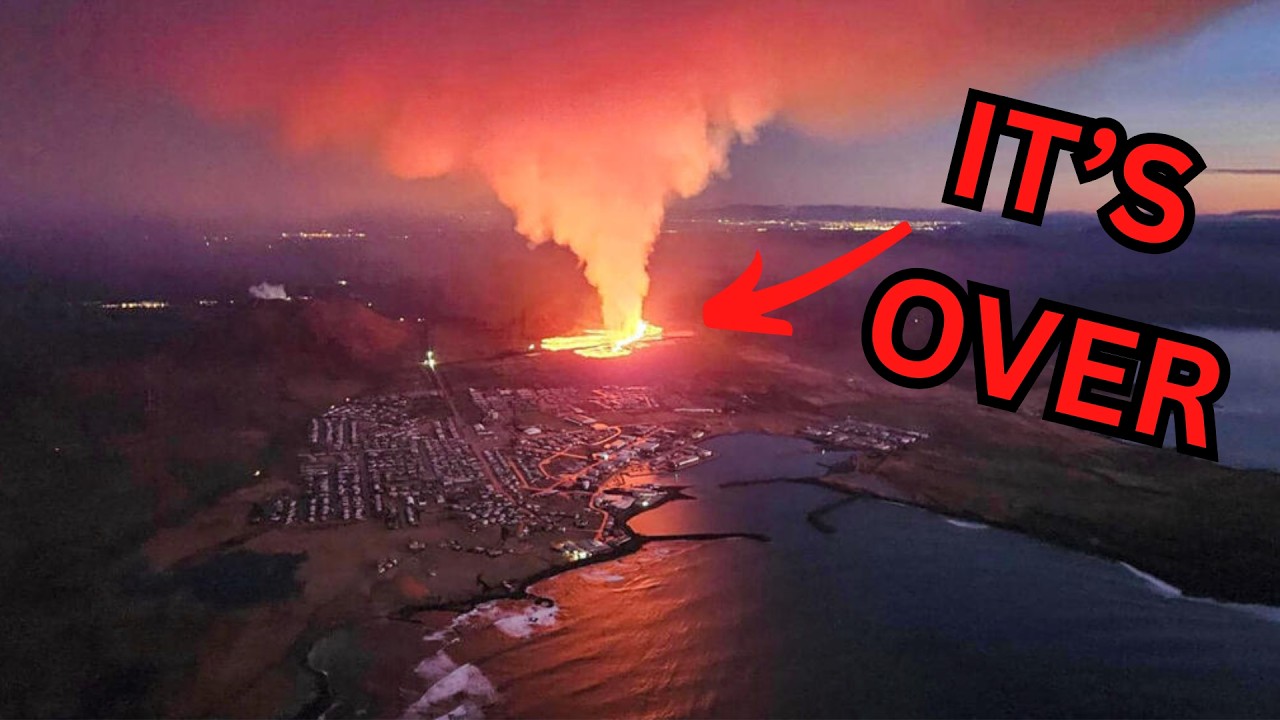 Iceland is BURNING (LITERALLY)
