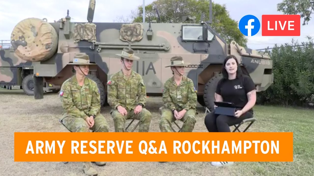 Army Reserve Q&A Rockhampton