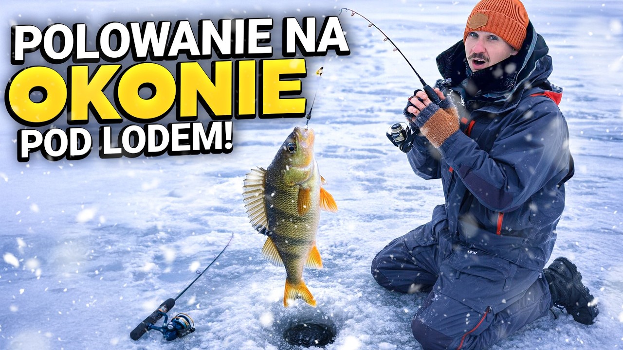 TATA ZABRAŁ MNIE NA LÓD! (ŁOWIENIE PODLODOWE)