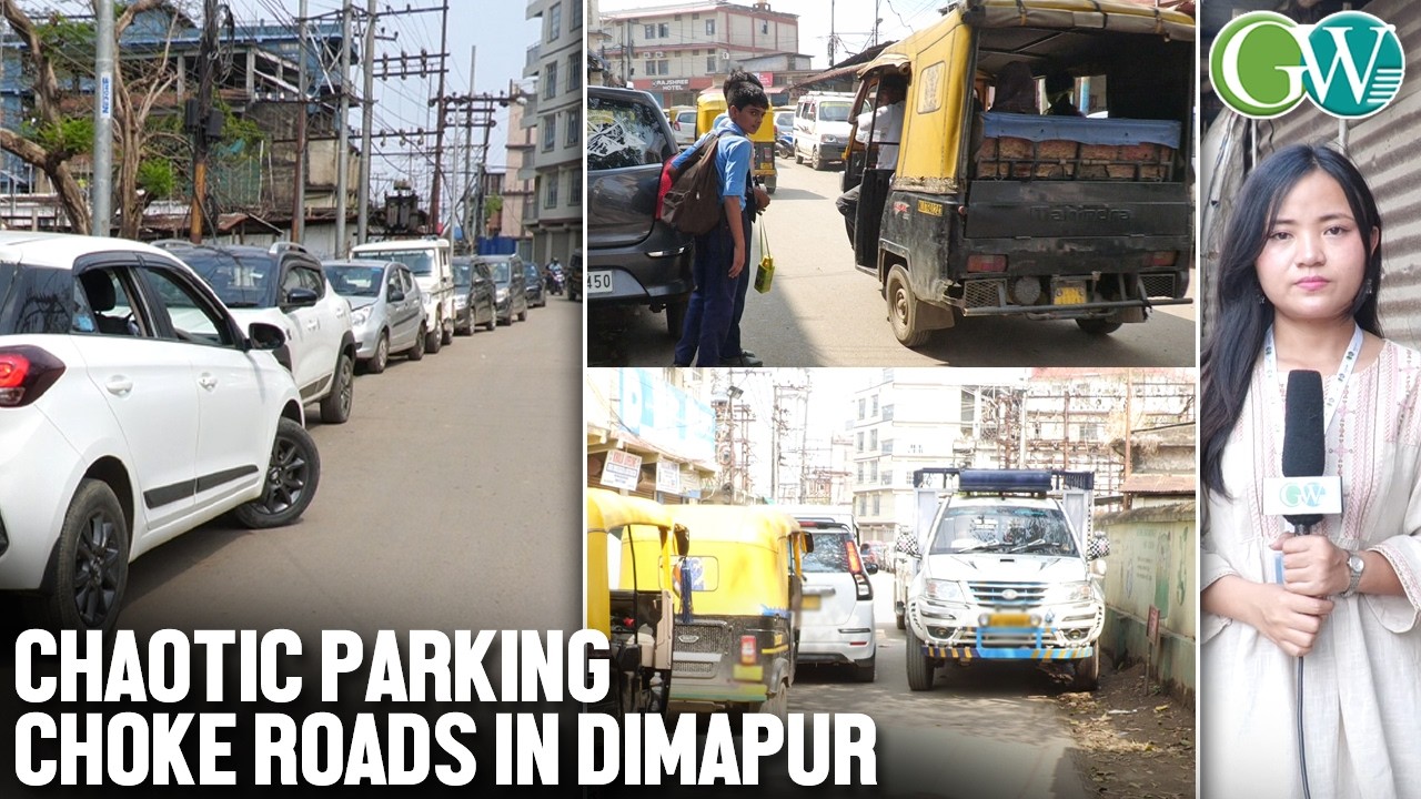 ILLEGAL PARKING & NARROW ROADS HIT FREE LANE TRAFFIC FLOW