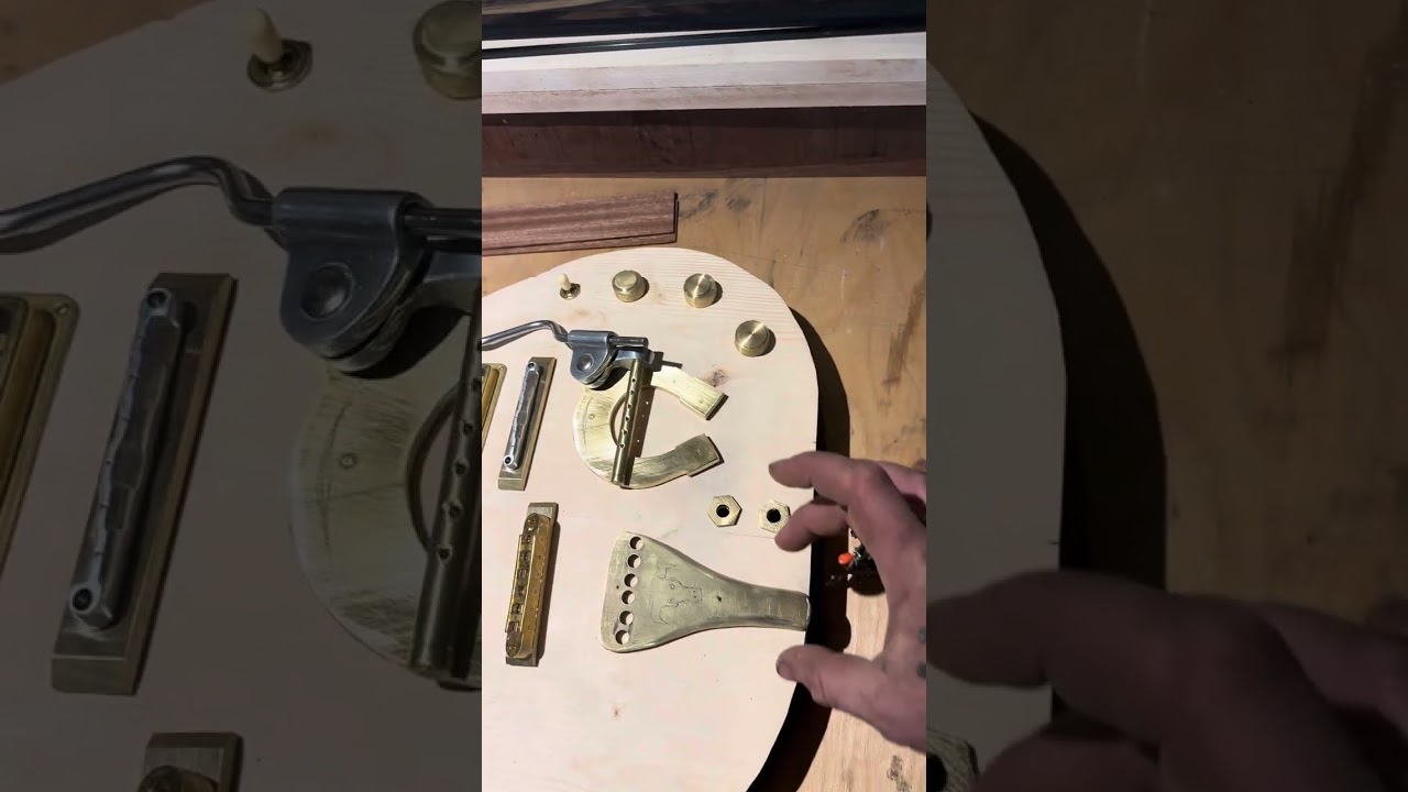 Doubleneck guitar build Bass vi on top Guitar on bottom