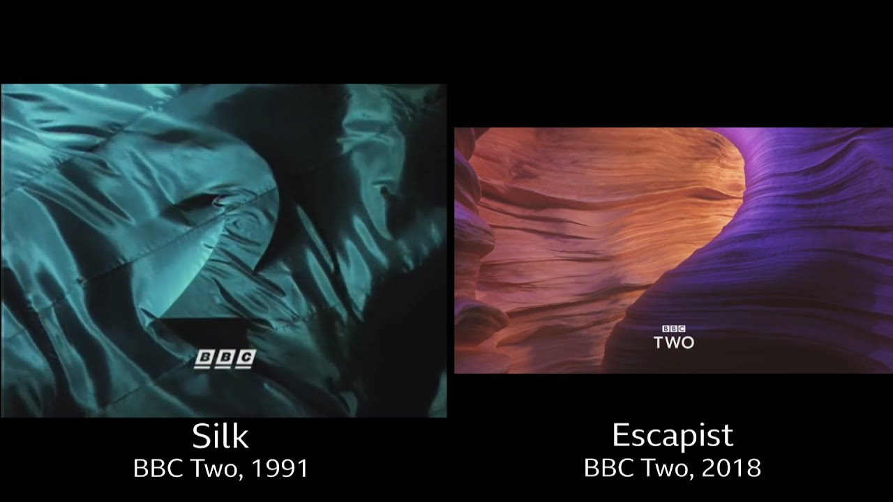 BBC Two 1991 vs 2018 