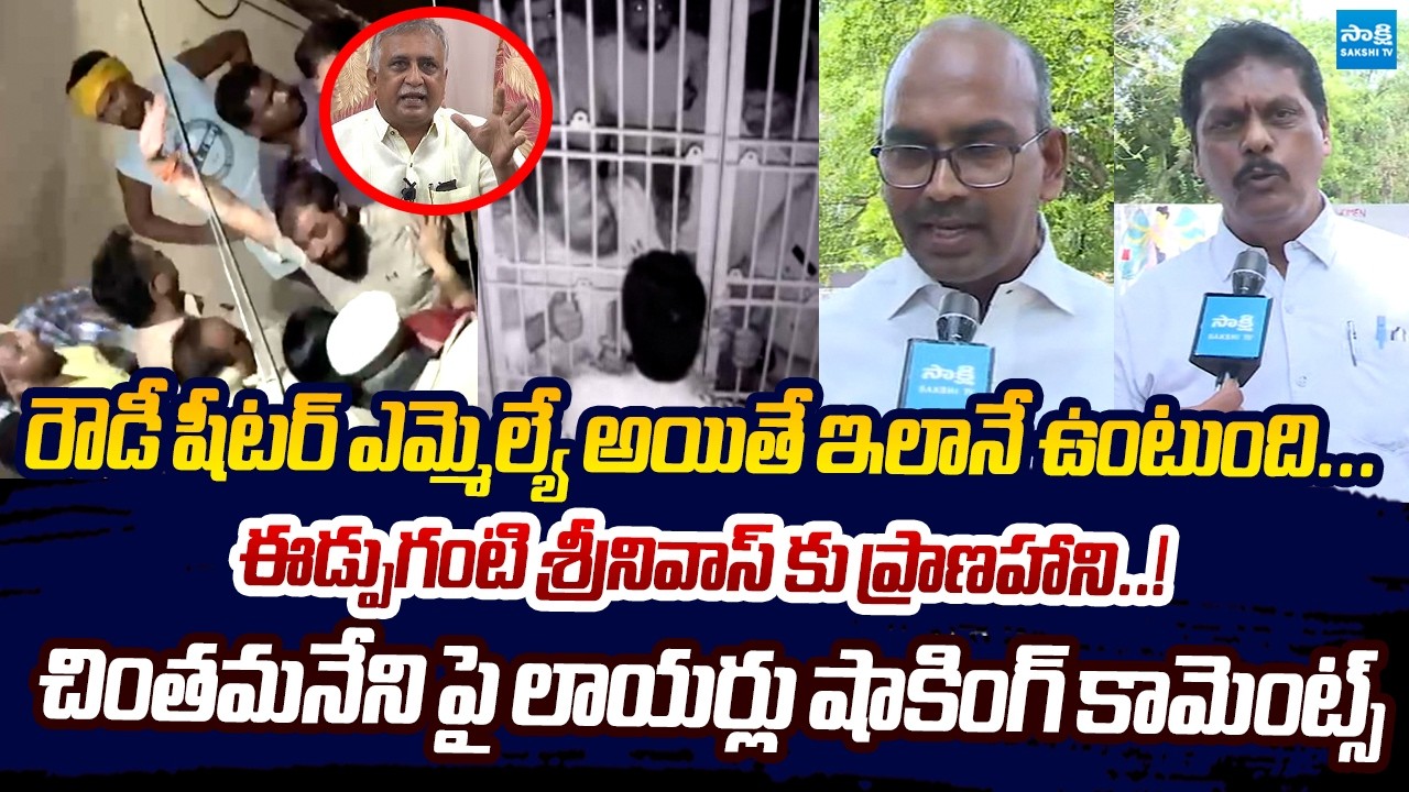 Eluru Advocates Fires On Chintamaneni Prabhakar Behavior | Edupuganti Srinivas Babu @SakshiTVLIVE