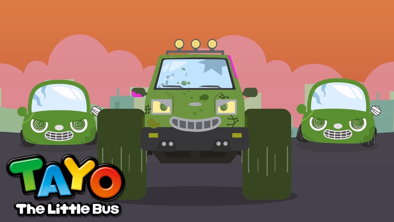 Tayo dan mobil zombi | Lagu anak anak | Lagu mobil | Tayo Bus Kecil