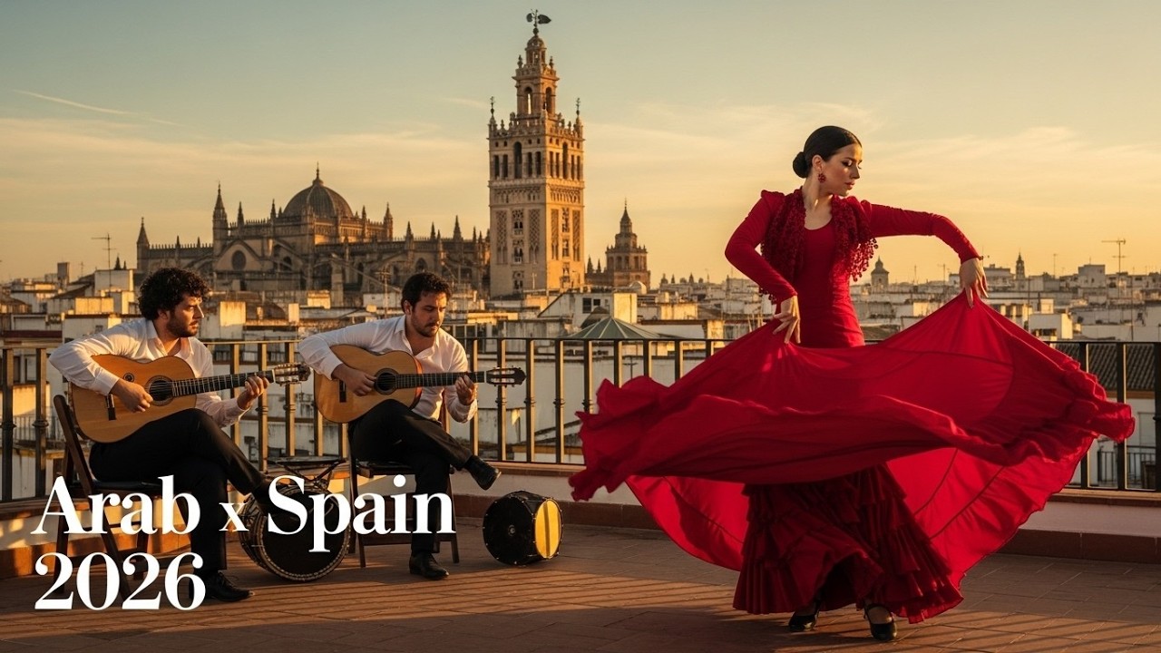 Flamenco Guitar & Arabic Oud – Romantic Andalusian Instrumental
