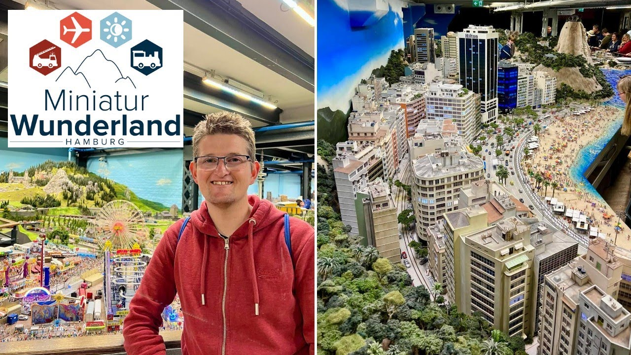 Miniatur Wunderland Hamburg Vlog 2023 — Самая большая в мире модель железной дороги