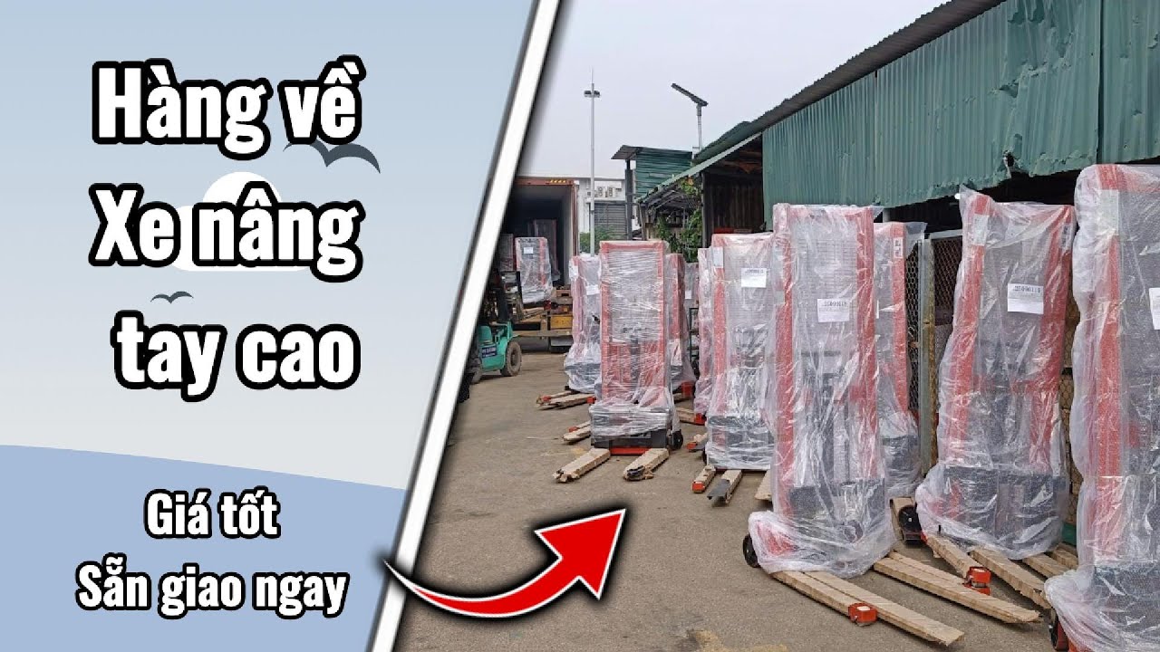 ✅ Trực Tiếp Hàng Về | Lô Xe Nâng Tay Cao Đủ Mẫu Mã – Giá Tốt, Có Sẵn Giao Ngay