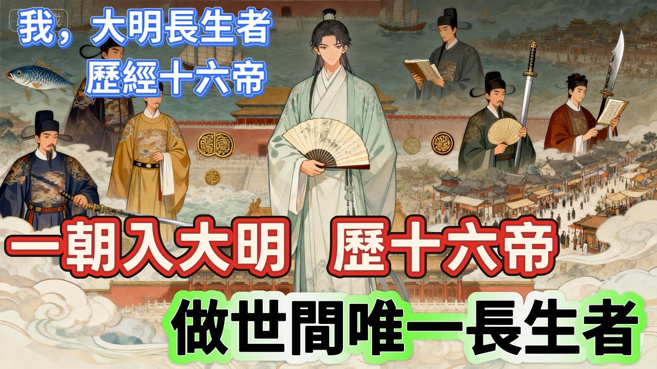 李青穿越明初拜張邋遢為師，因醫治馬皇后踏入大明紛爭。歷洪武血雨、靖難烽煙，見永樂萬國來朝、仁宣盛世，任錦衣、拜相、抗蠻倭，與王陽明為友、同唐伯虎遊歷，做大明三百年的長生見證者。