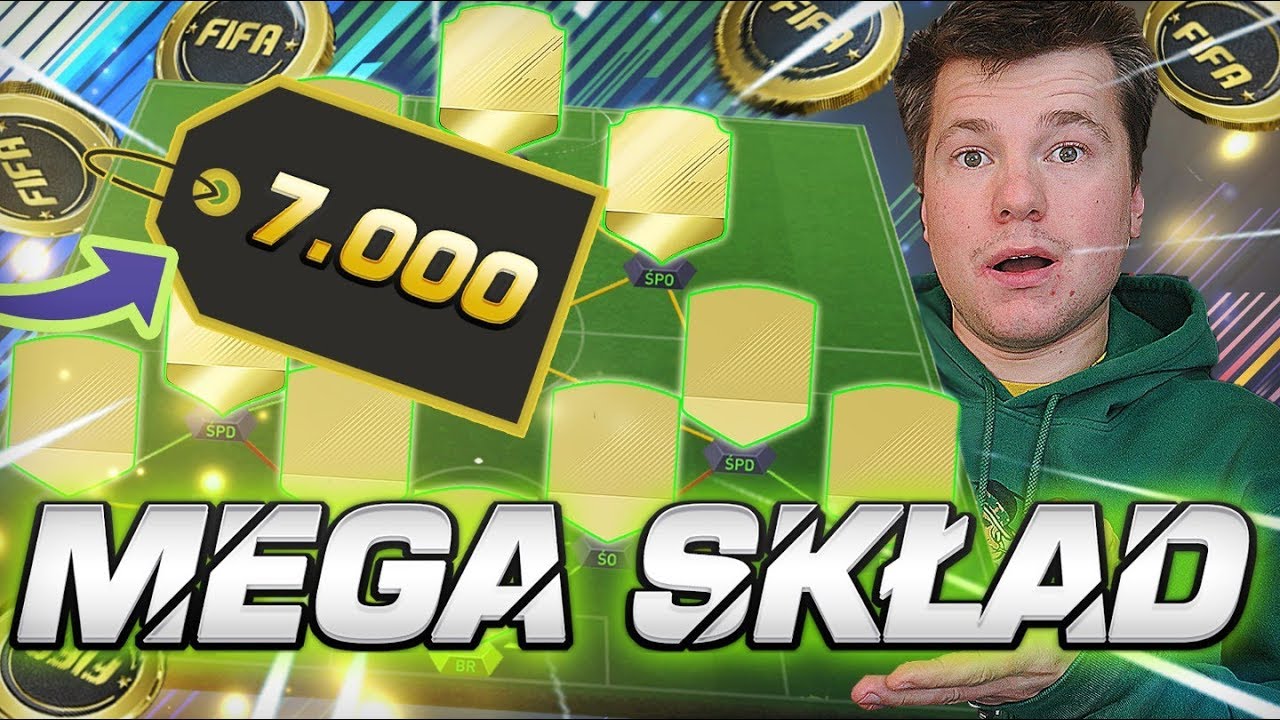 MEGA SKŁAD ZA 7.000 COINS! FIFA 18