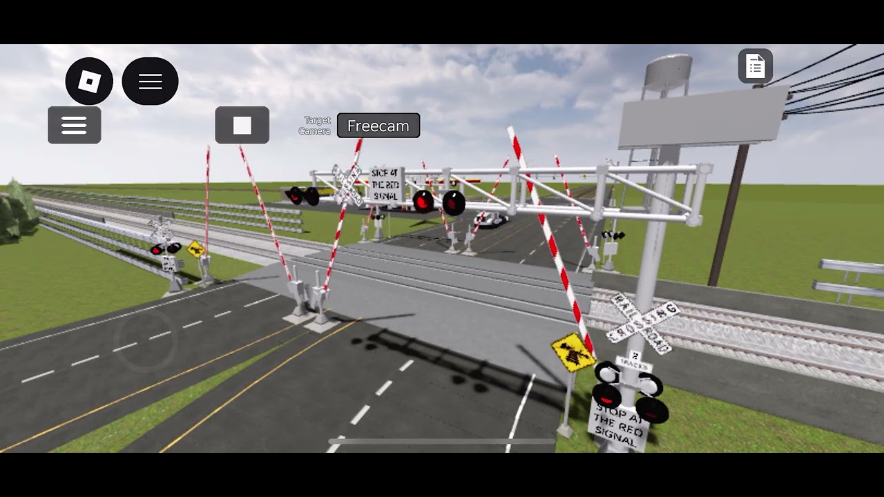 Roblox car crash studio my railroad crossing 