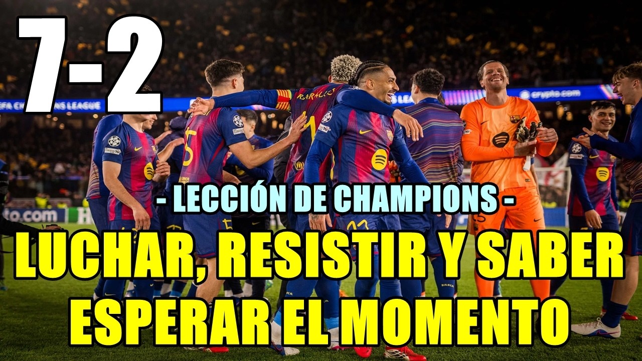 BARÇA 7-2 NEWCASTLE | VICTORIA MARAVILLOSA QUE SE FORJÓ EN LA RESISTENCIA DE LOS PRIMEROS 135 MIN.