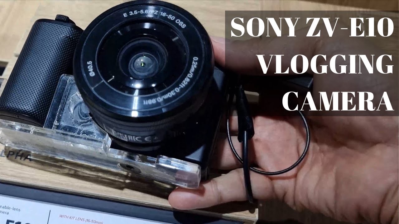 Sony ZV E10 Replaced our BROKEN vlogging camera | UNBOXING