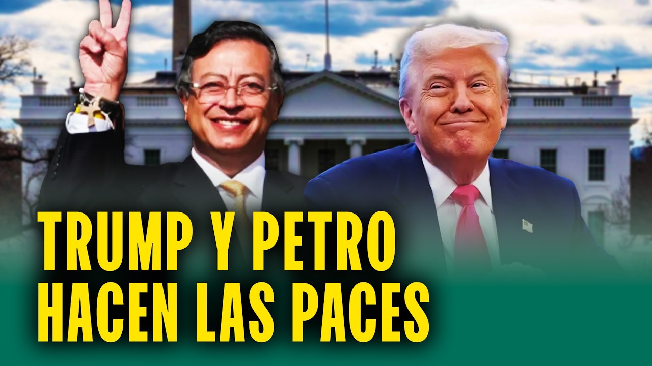 Trump y Petro hacen las paces tras amenazas: 