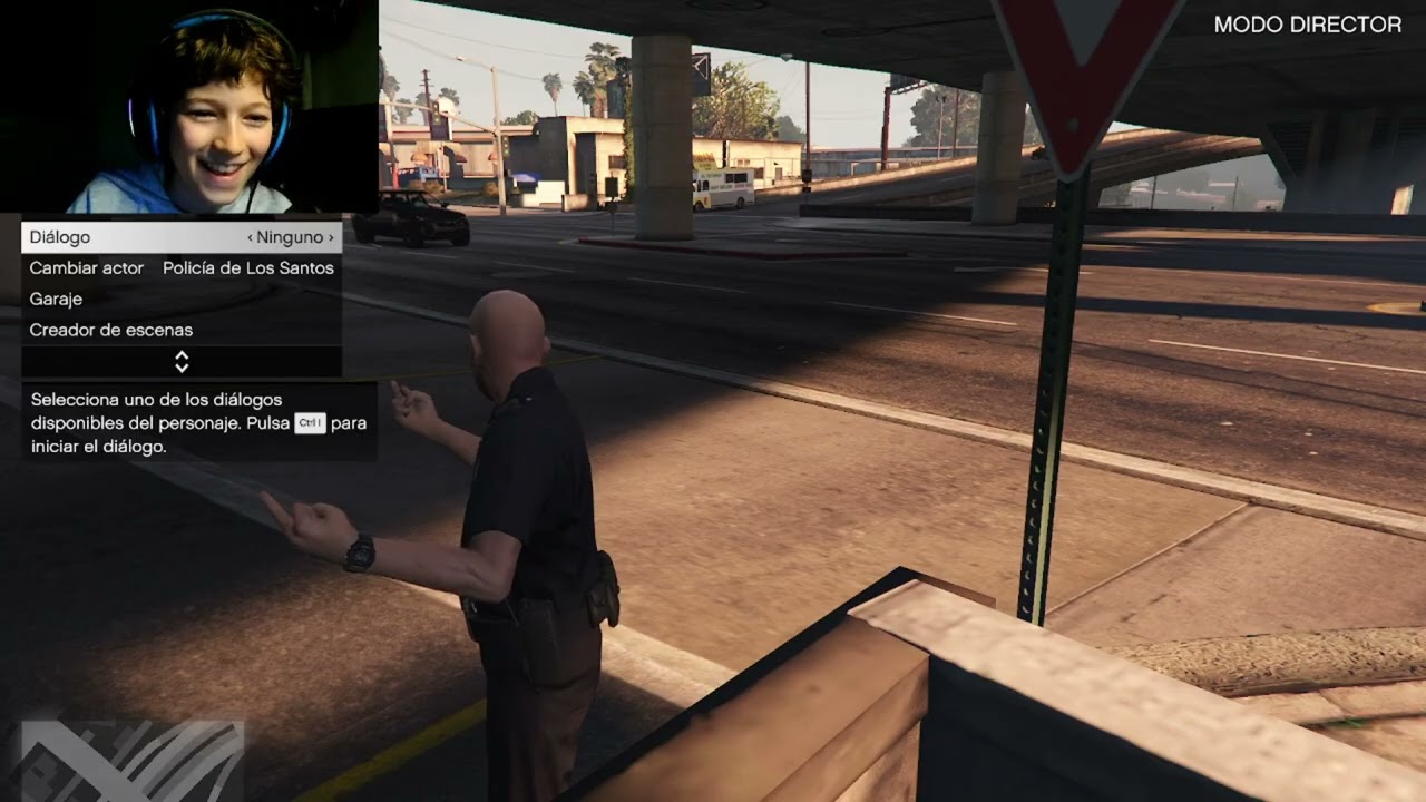 jugando a GTA V como policía !!! (parte 1)