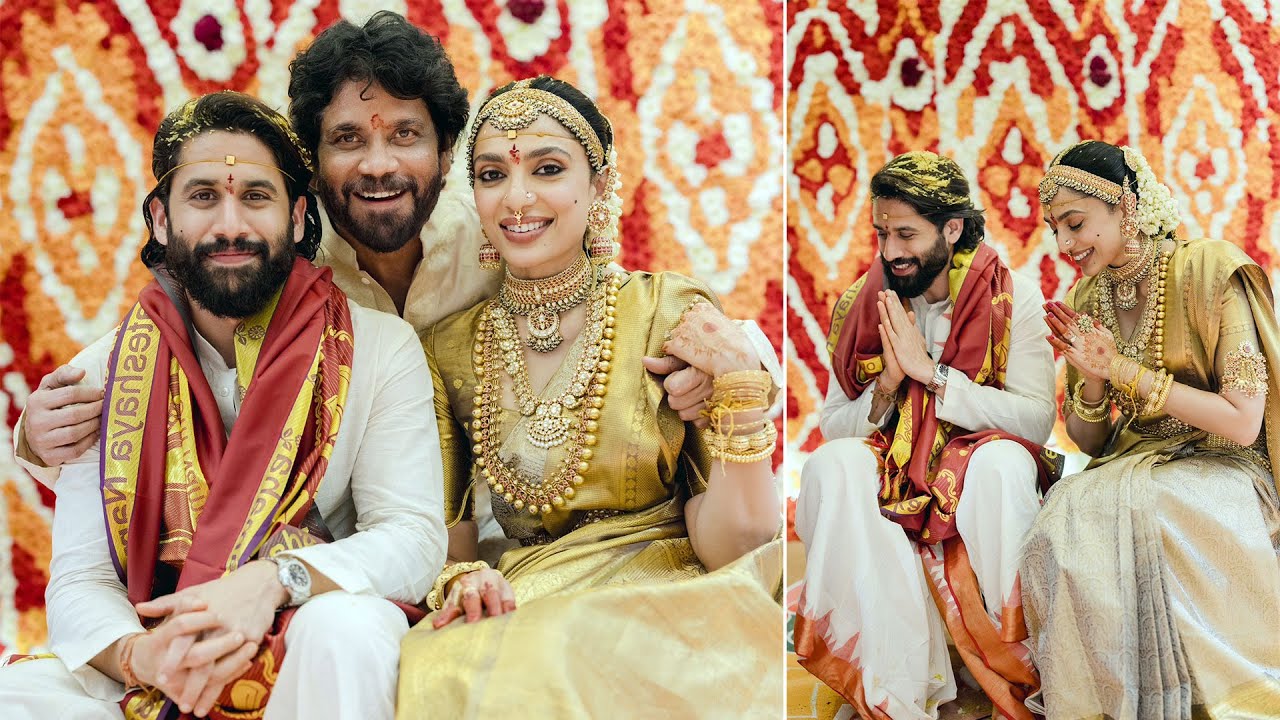Naga Chaitanya and Sobhita Dhulipala Marriage Visuals | 