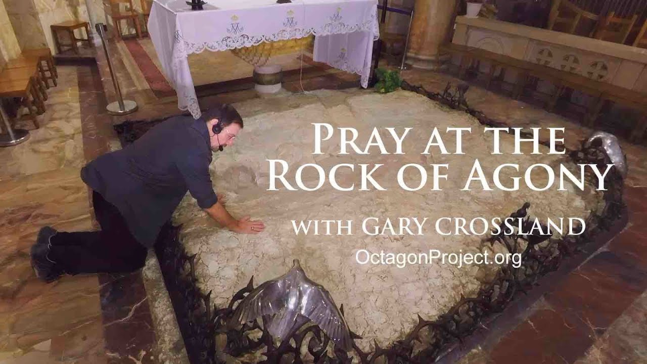 Here Jesus prayed in agony at Gethsemane