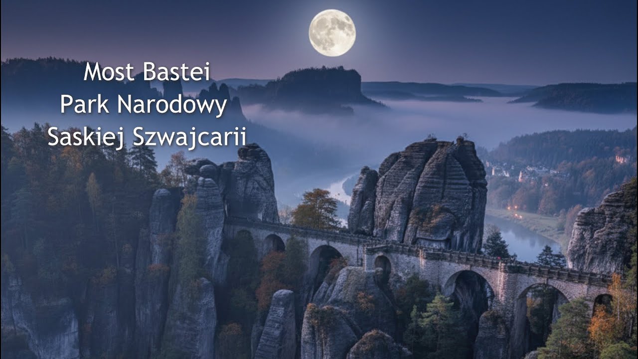 Most Bastei - Park Narodowy Saskiej Szwajcarii