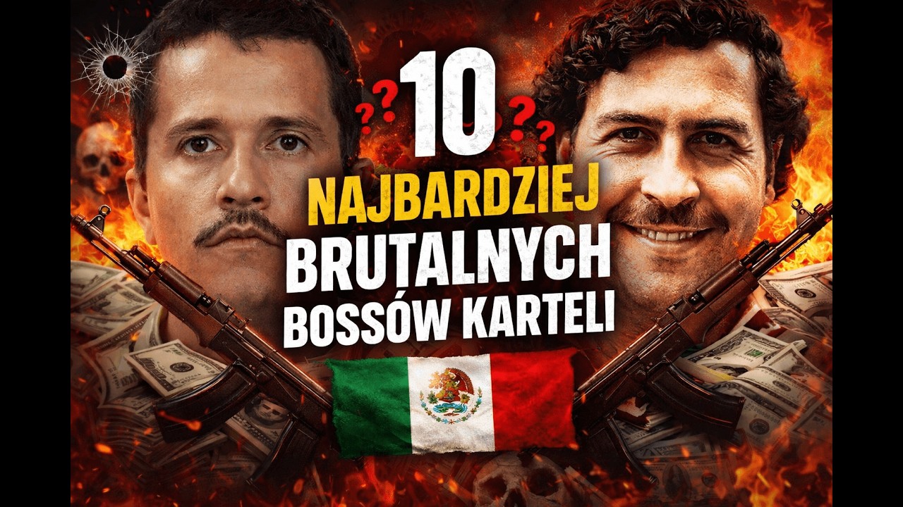 10 NAJBARDZIEJ brutalnych bossów karteli!