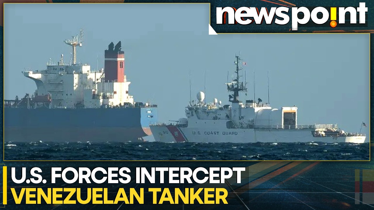 US Intercepts Venezuela-Linked Vessel in Indian Ocean | WION Newspoint