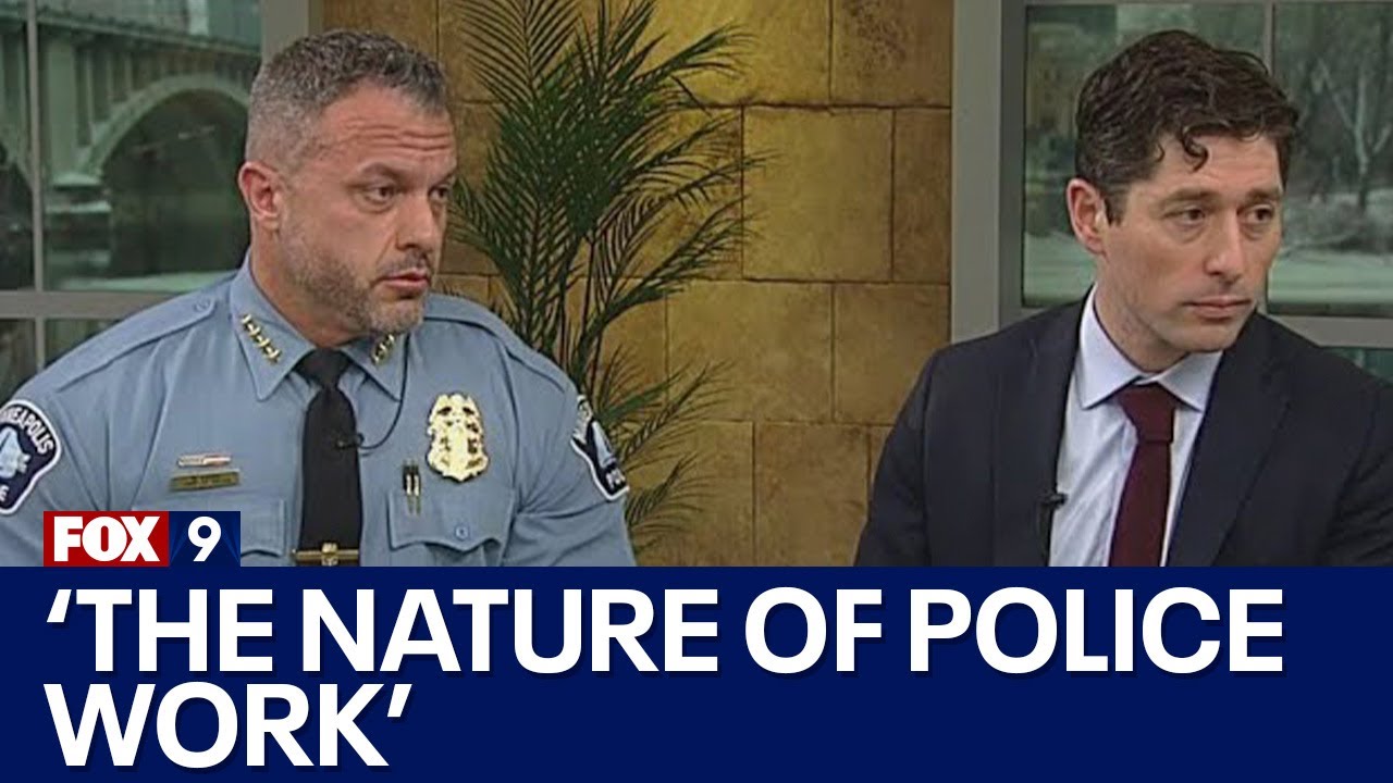 Burnsville officers killed: Minneapolis police chief Brian O'Hara, Minneapolis Mayor Frey react
