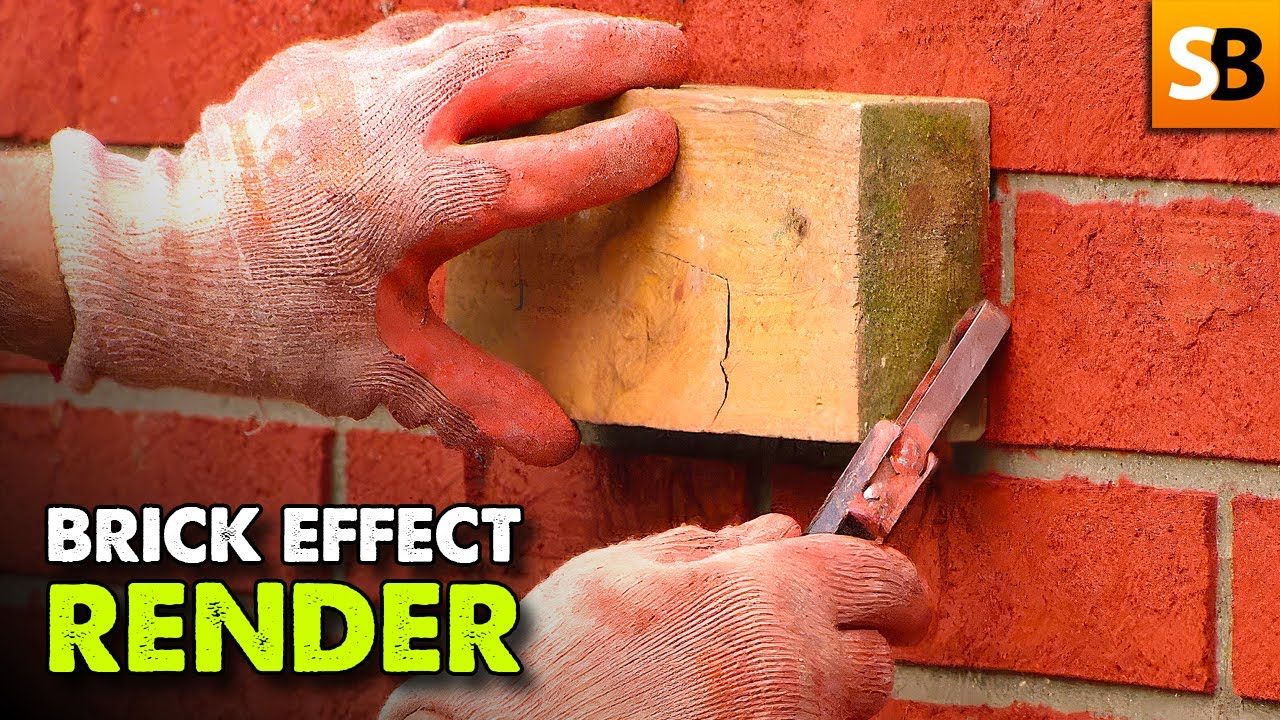 Creating a Fake Brick Wall | Faux Brick Effect Render